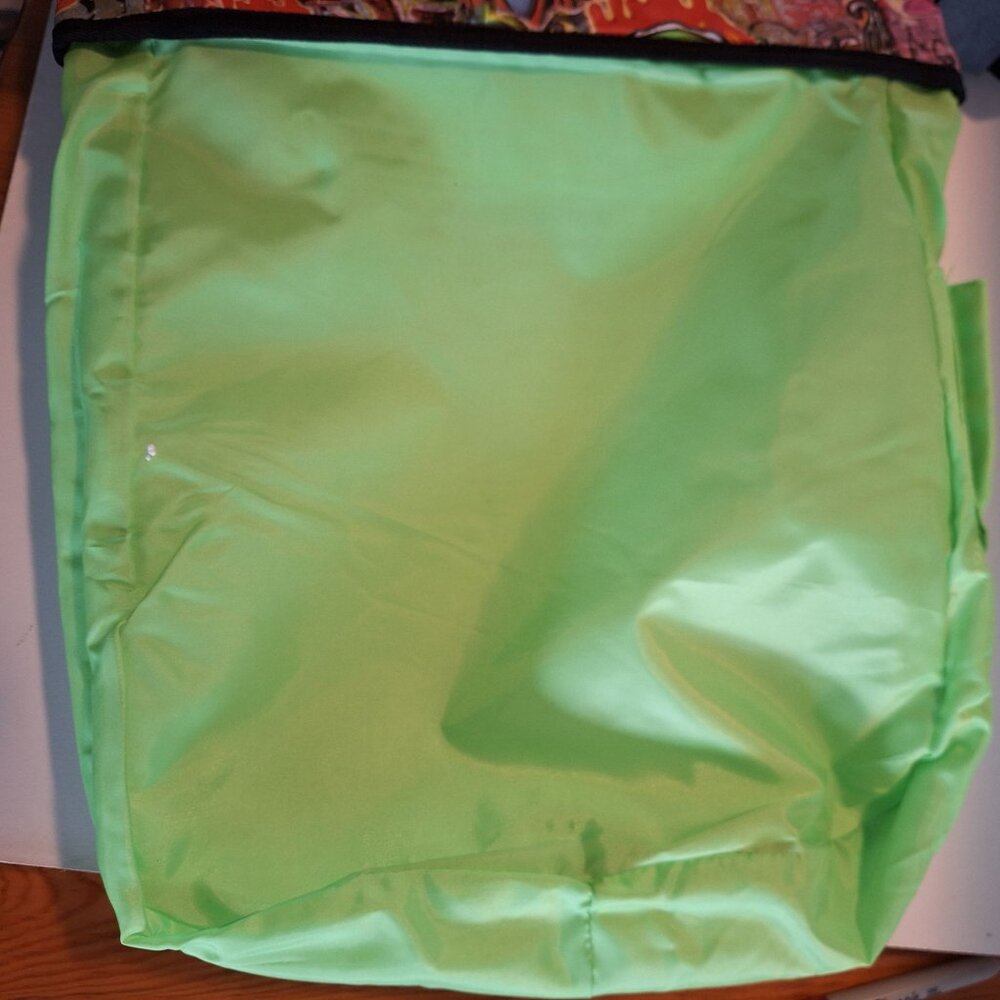 Colorful Crocs Messenger Laptop Bag W Graffiti Art Adjustable Strap Crossbody - Picture 16 of 16